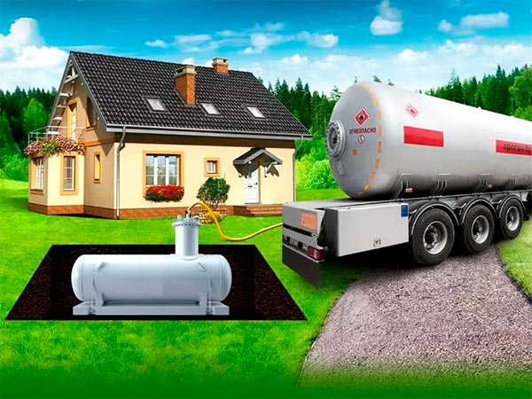 Газгольдер в частном доме: устройство и принцип работы